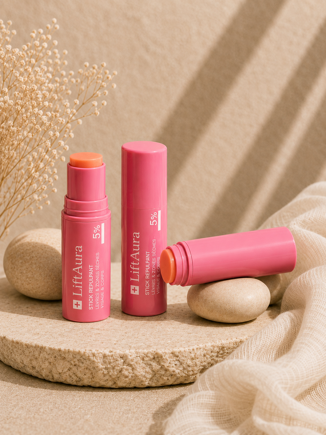 Stick Repulpant Collagène Rose & PDRN — Volufiline 5%